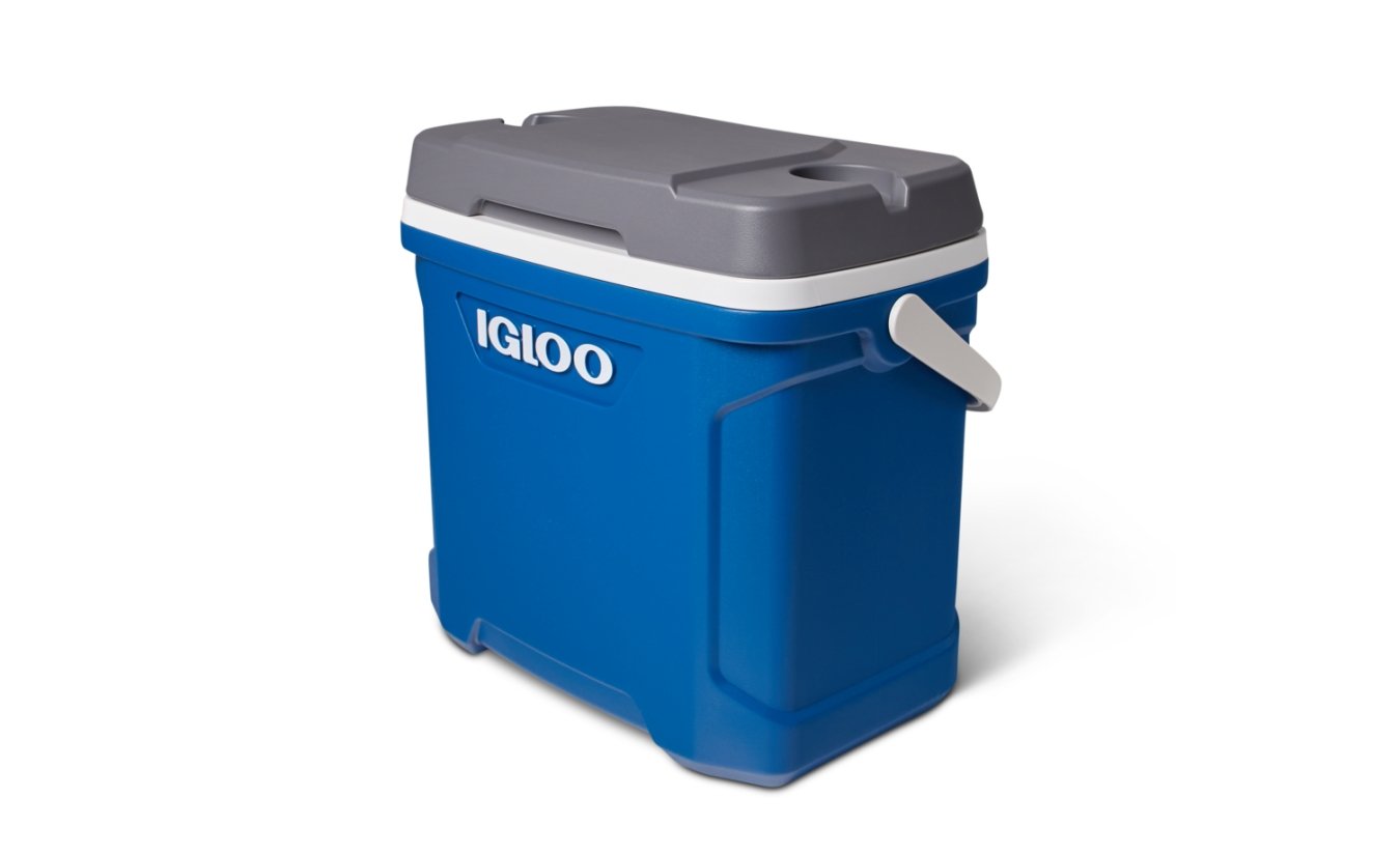 Stratford on Avon kip Volharding Latitude 30 (28 liter) koelbox blauw | Igloo Coolers Europe